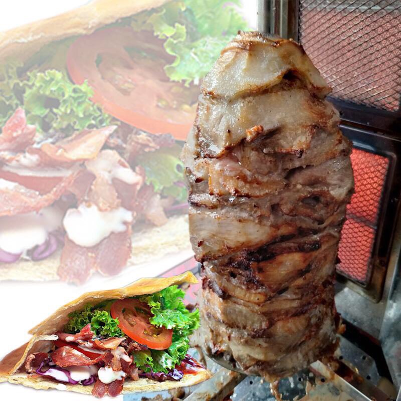 Nướng thịt Doner Kebab