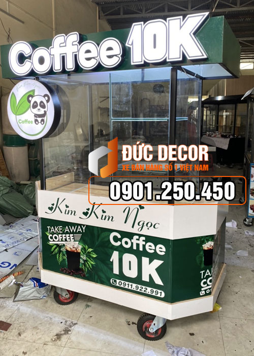 xe bán cafe 1m4