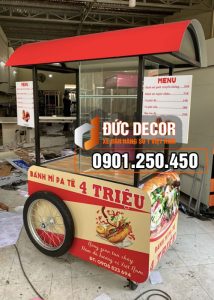 Xe bánh mì pate 1m2