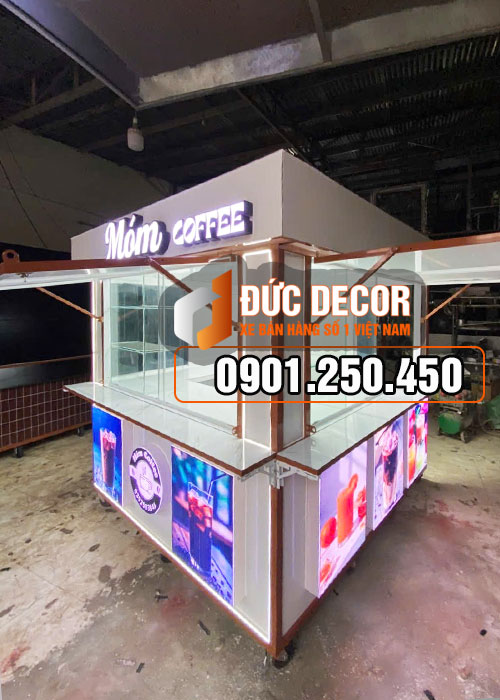 Kiot cafe thanh lý 2Mx1M6x2M15