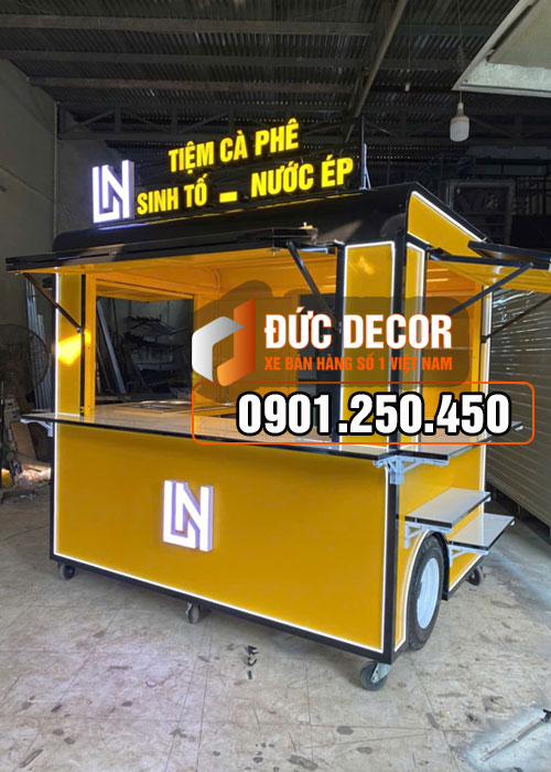 Kiot trà sữa thanh lý 2Mx1M6x2M15